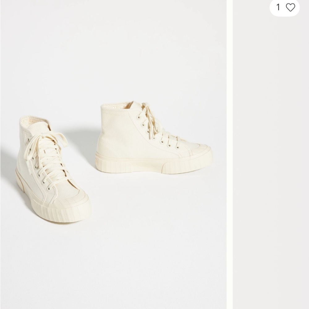 Superga Beige High-Top Sneakers